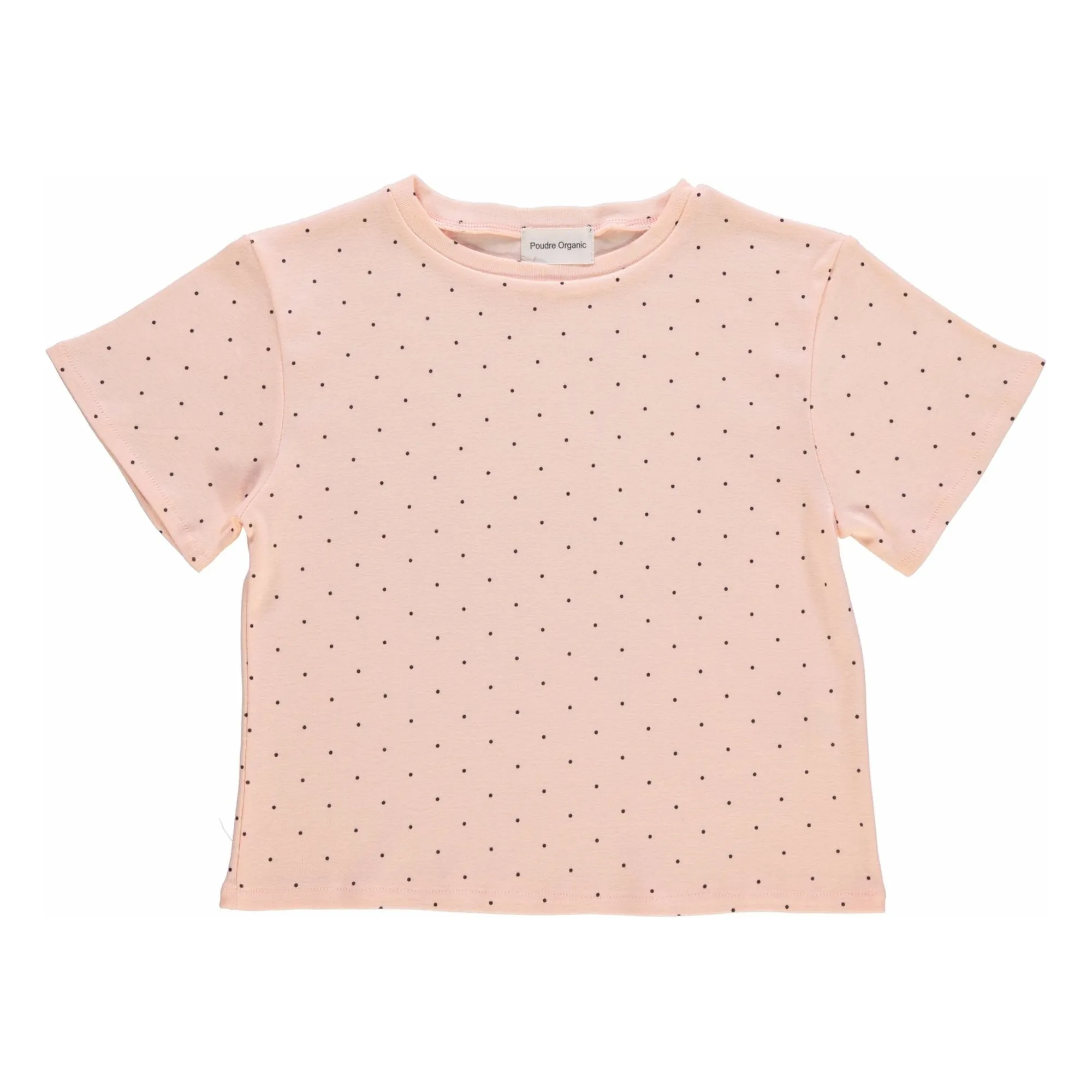 Poudre Organic Powder Pink Orgeat Pea Organic Cotton T-Shirt