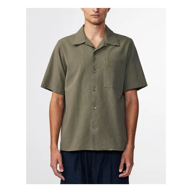 Julio 3520 blouse | Khaki