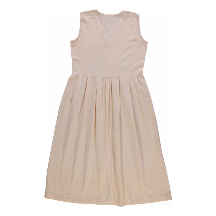Robe Pâquerette Double Gaze de Coton - Collection Femme | Rose poudré- Image produit n°3