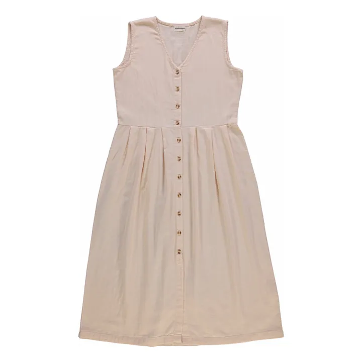 Robe Pâquerette Double Gaze de Coton - Collection Femme | Rose poudré- Image produit n°0
