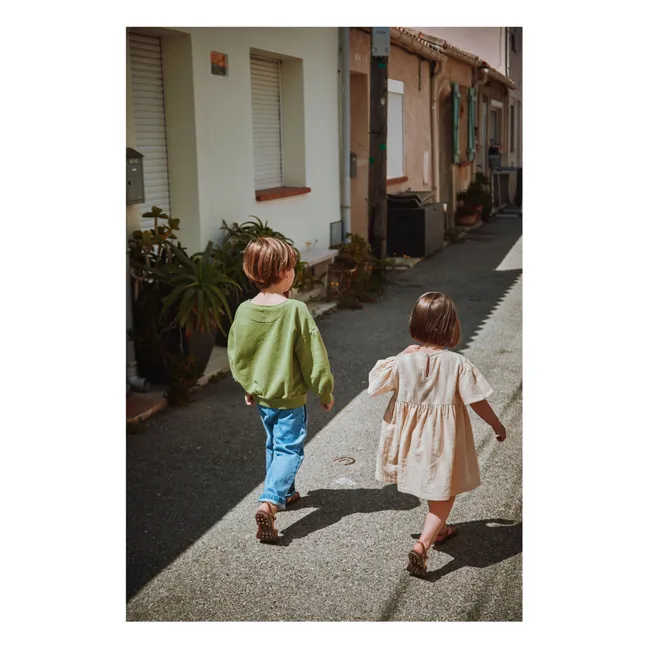 Maglione in cotone biologico Dandelion | Verde