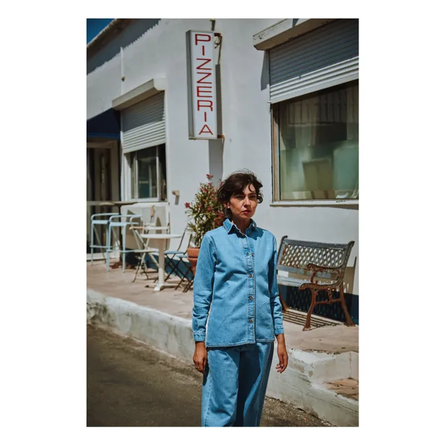 Capucine Denim Shirt - Damenkollektion | Light Blue
