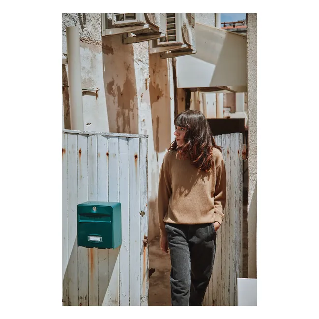 Organic Cotton Tea Sweater - Women's Collection | Brown