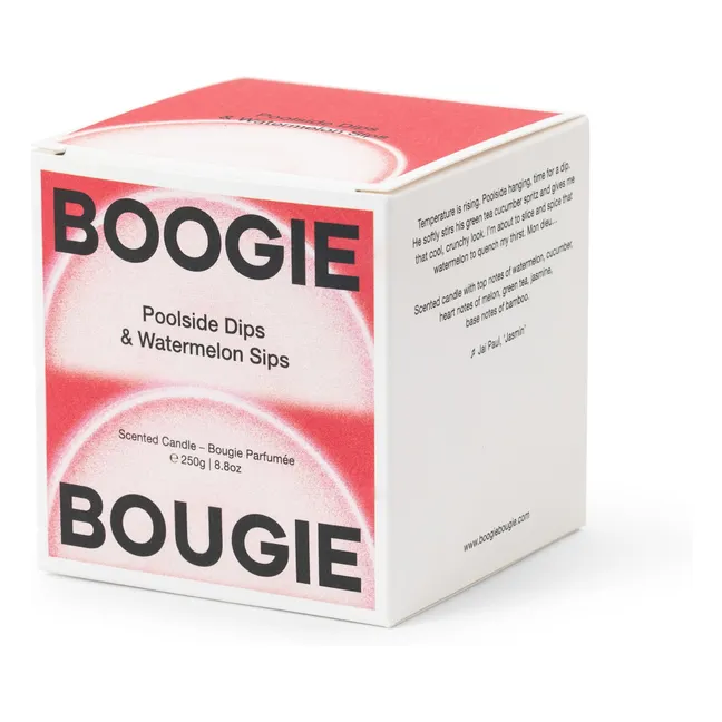 Candela "Watermelon Sips &amp; Poolside Dips" (Sorsi d'anguria e tuffi a bordo piscina)