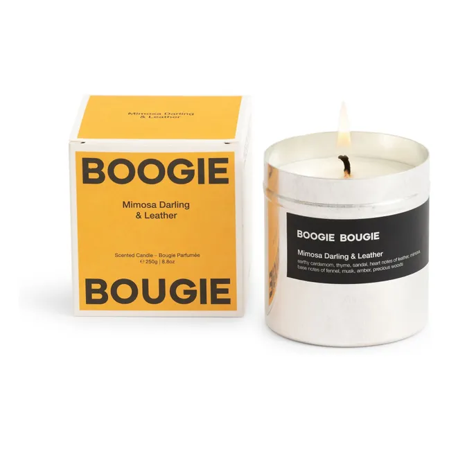 Bougie Mimosa Darling & Leather - 250 g