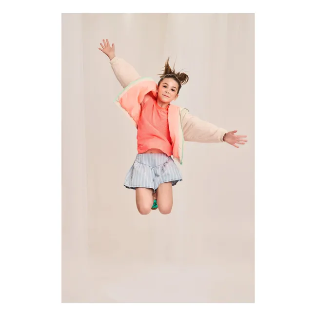 T-Shirt Zeida Fibres Recyclées | Corail