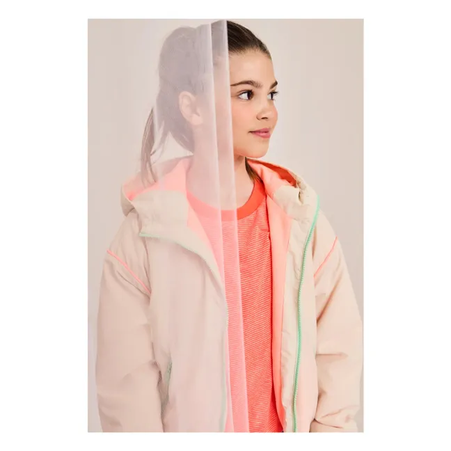 Camiseta Zeida de fibra reciclada | Coral
