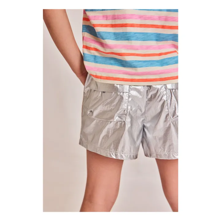 Lora Recycled Fiber T-Shirt | Light blue- Product image n°4