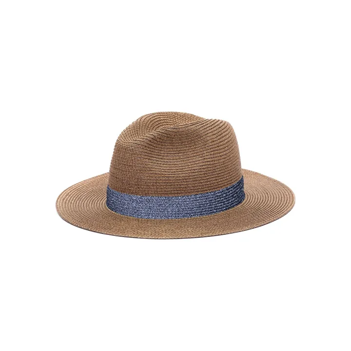 Chapeau Portifino Lurex | Gris graphite- Image produit n°0