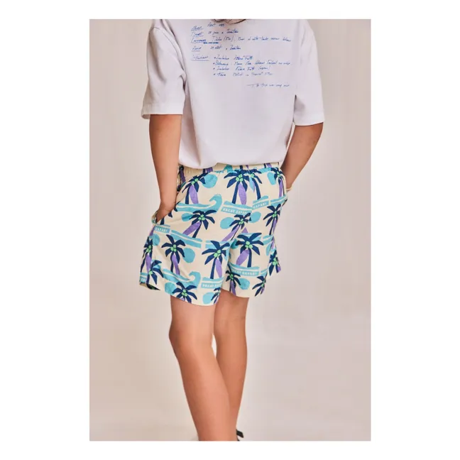 Badeshorts Safari | Hellblau