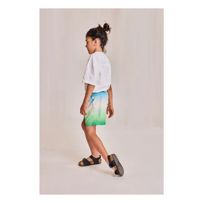 Gradient Bath Short | Green