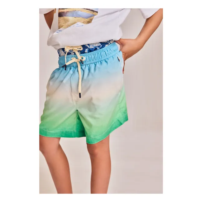 Gradient Bath Short | Green