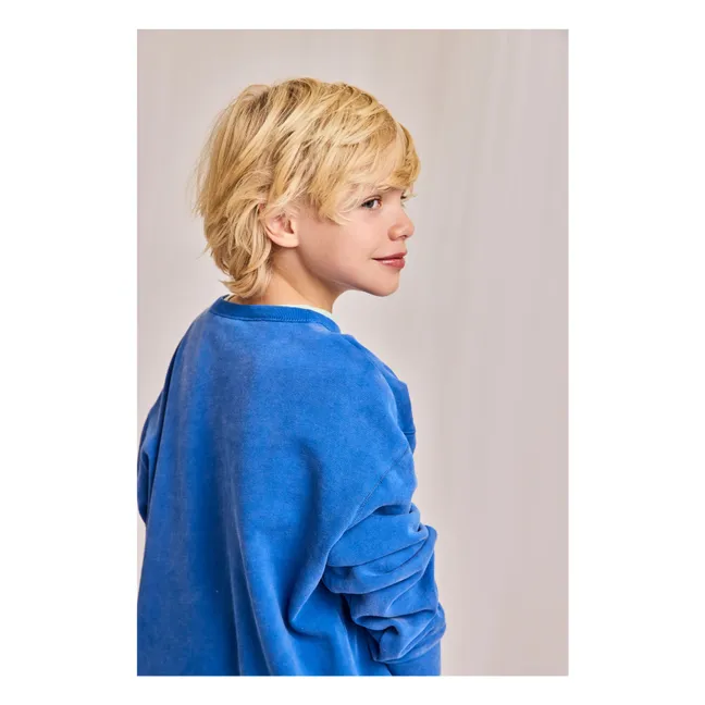 Sweatshirt Oscar Recycelte Fasern | Blau