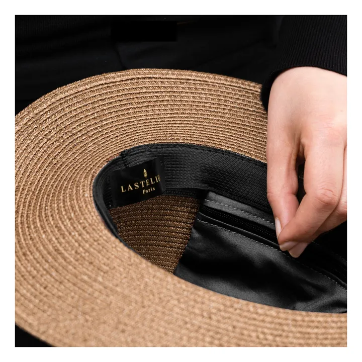 Chapeau Portifino Lurex | Gris graphite- Image produit n°7