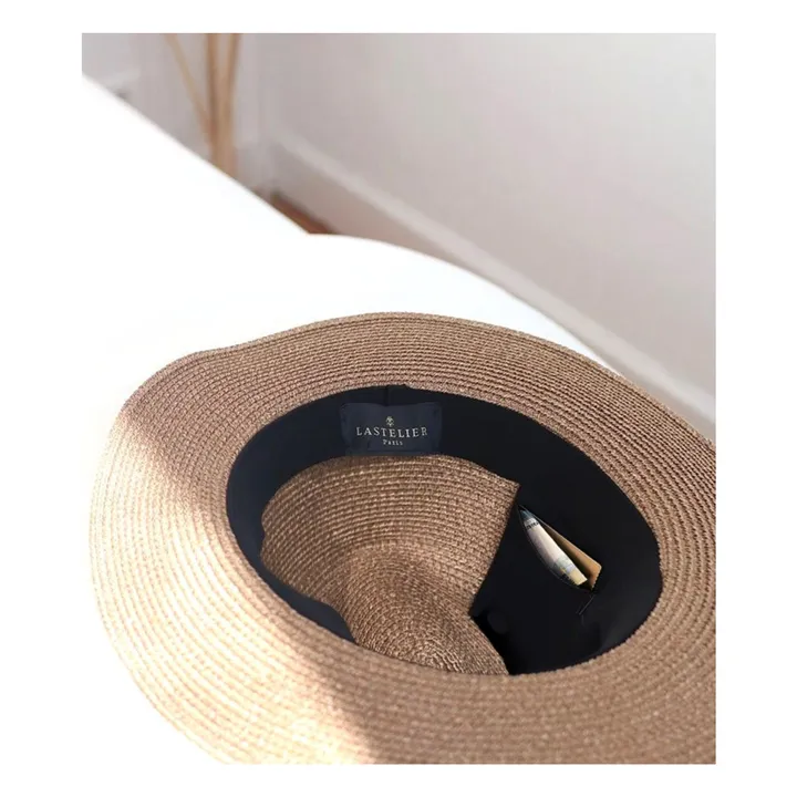 Chapeau Portifino Lurex | Gris graphite- Image produit n°6