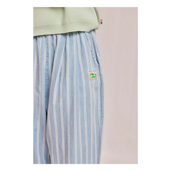 Pantaloni Asa in lyocell | Azzurro