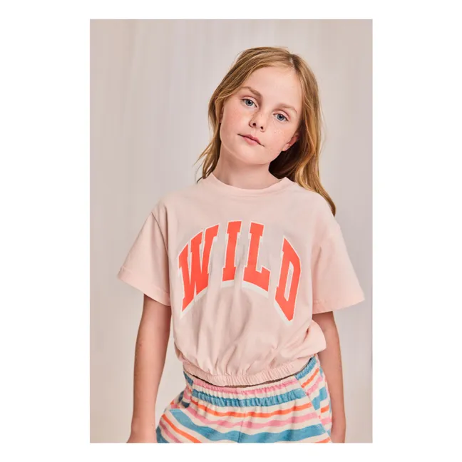 Camiseta Maira de fibra reciclada | Rosa Pálido