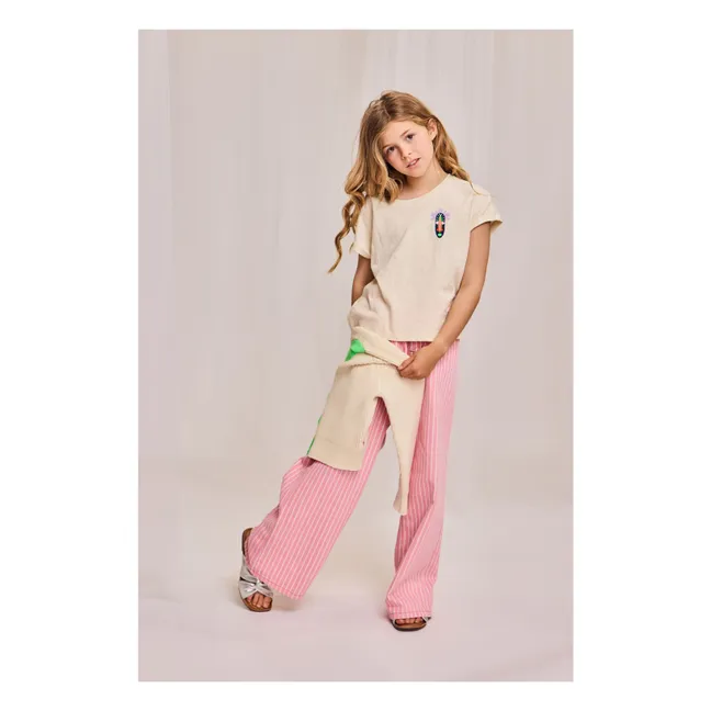 T-Shirt Bo Fibres Recyclées | Ecru