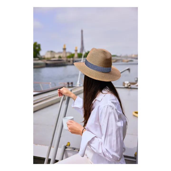 Chapeau Portifino Lurex | Gris graphite- Image produit n°4