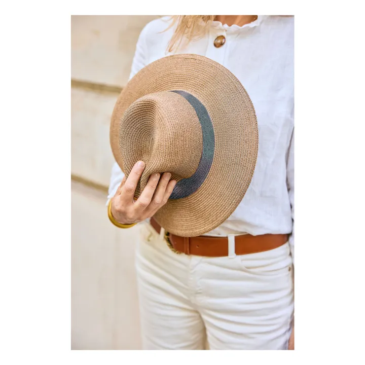 Chapeau Portifino Lurex | Gris graphite- Image produit n°5