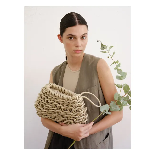 Pochette Vero Métallisée | Lin