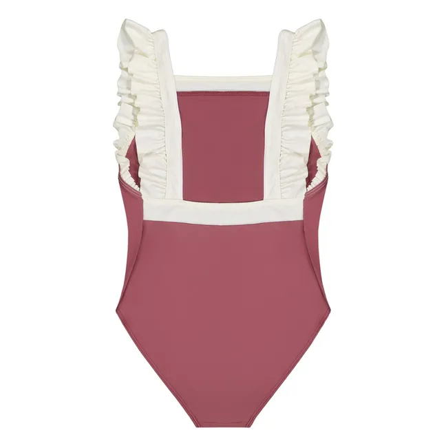 Maillot de Bain Lauren Fibres Recyclées | Pourpre