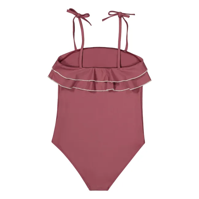 Maillot de Bain Fantine Fibres Recyclées | Pourpre