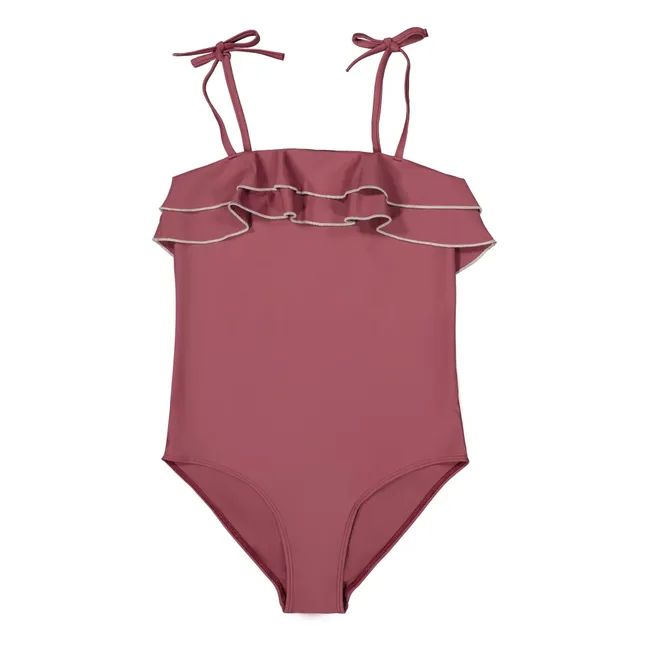 Maillot de Bain Fantine Fibres Recyclées | Pourpre