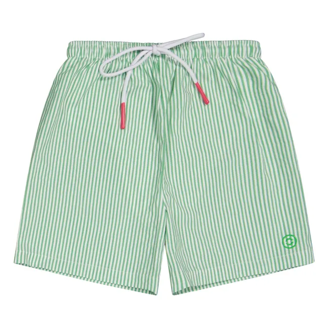Bañador de rayas Comporta | Verde