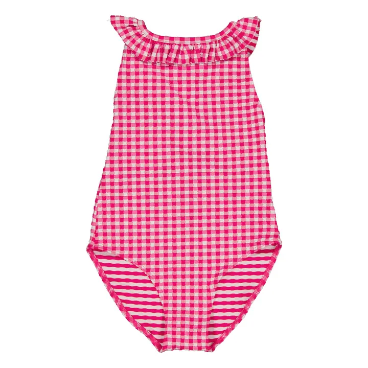Maillot de Bain Alba Vichy | Rose fuschia- Image produit n°0