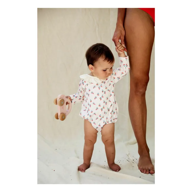Maillot de Bain Daisy Fraises | Beige