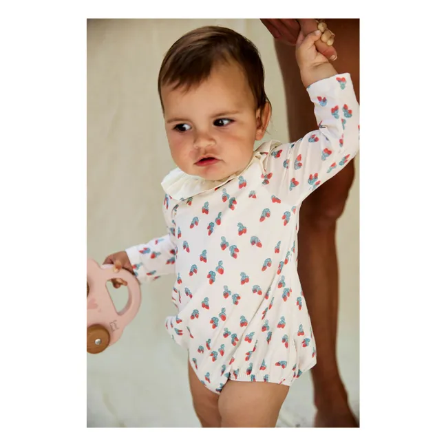 Maillot de Bain Daisy Fraises | Beige