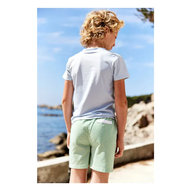 Bañador de rayas Comporta | Verde