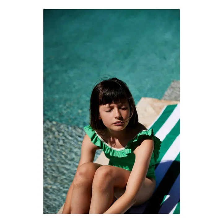 Maillot de bain Arabella Fibres Recyclées | Vert- Image produit n°2