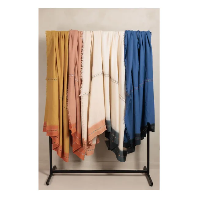 Couvre-lit en laine Sogno | Rose