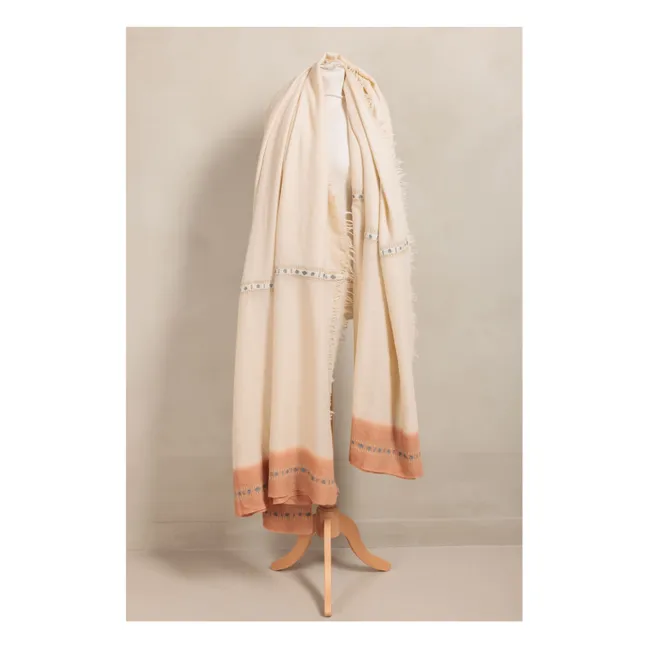 Couvre-lit en laine Sogno | Rose