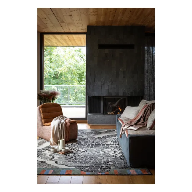 Couvre-lit en laine Sogno | Rose