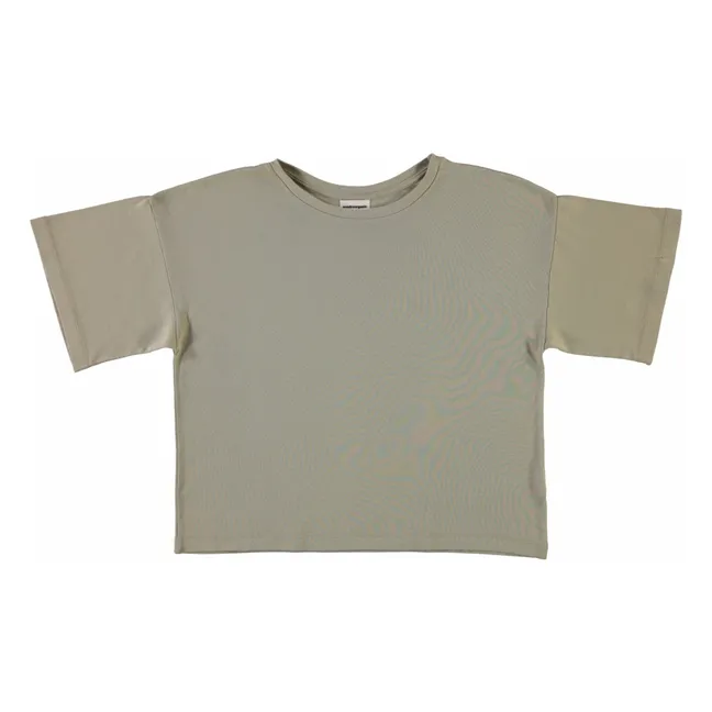 T-shirt Côtelé Avocat - Collection Femme | Vert olive