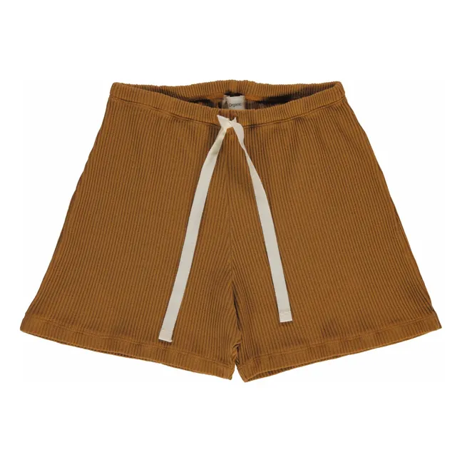Short Côtelé Hortensia - Collection Femme | Marron