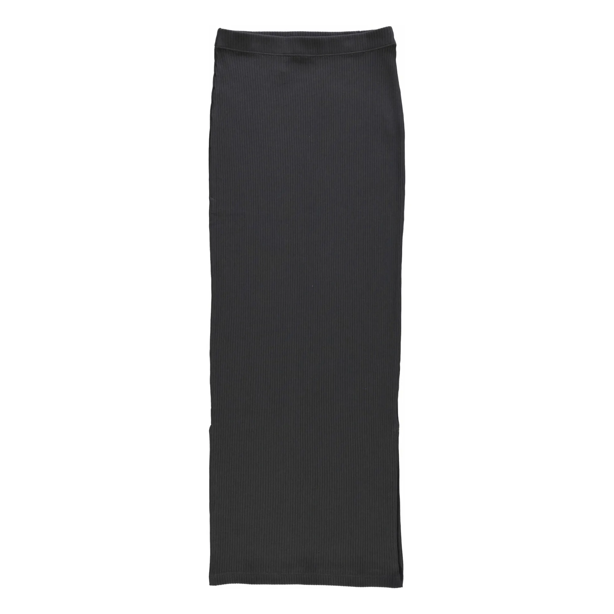 Poudre Organic Women's Black Hydrangée Ribbed Skirt - Collection