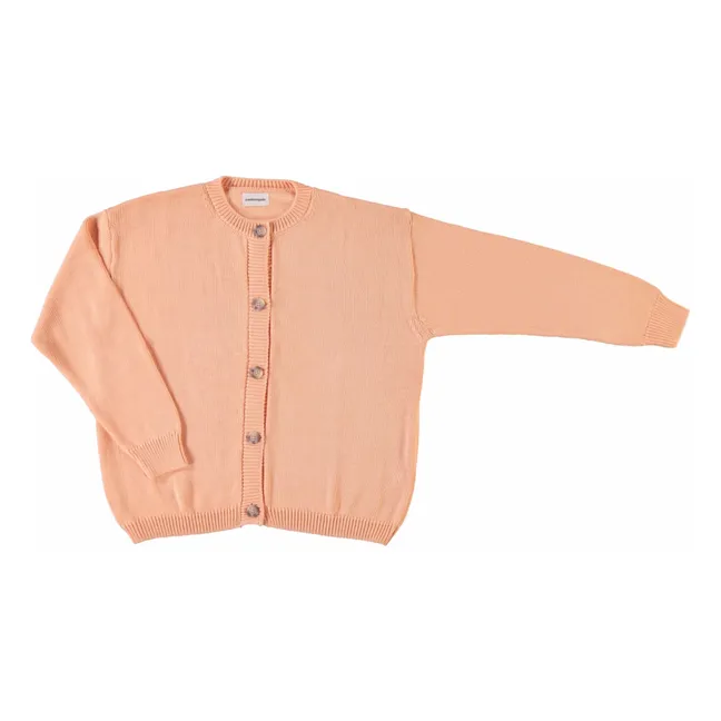 Gilet in cotone organico Petal - Collezione Donna | Pesca