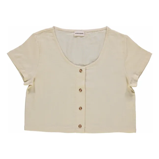 Blouse Freesia Double Gaze de Coton - Collection Femme | Beige