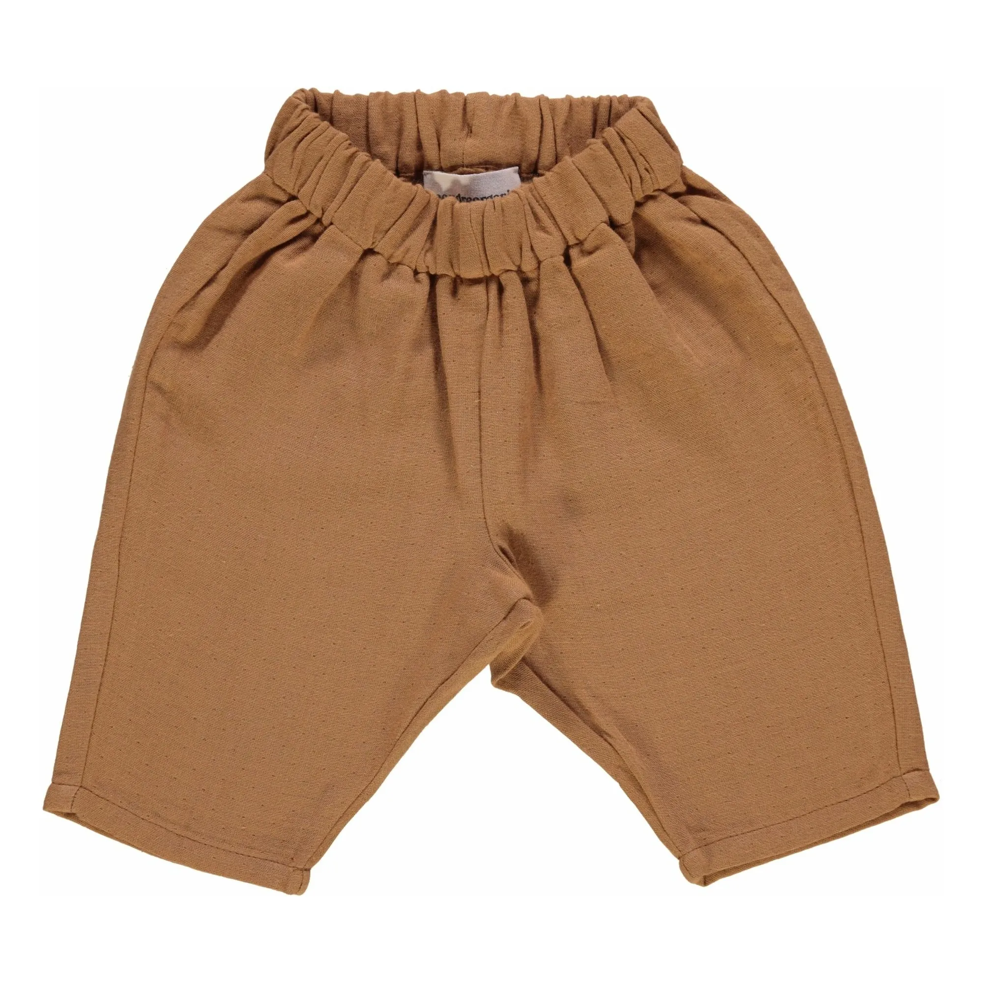 Poudre Organic Unisex Brown Adiante Double Gauze Organic Cotton Pants