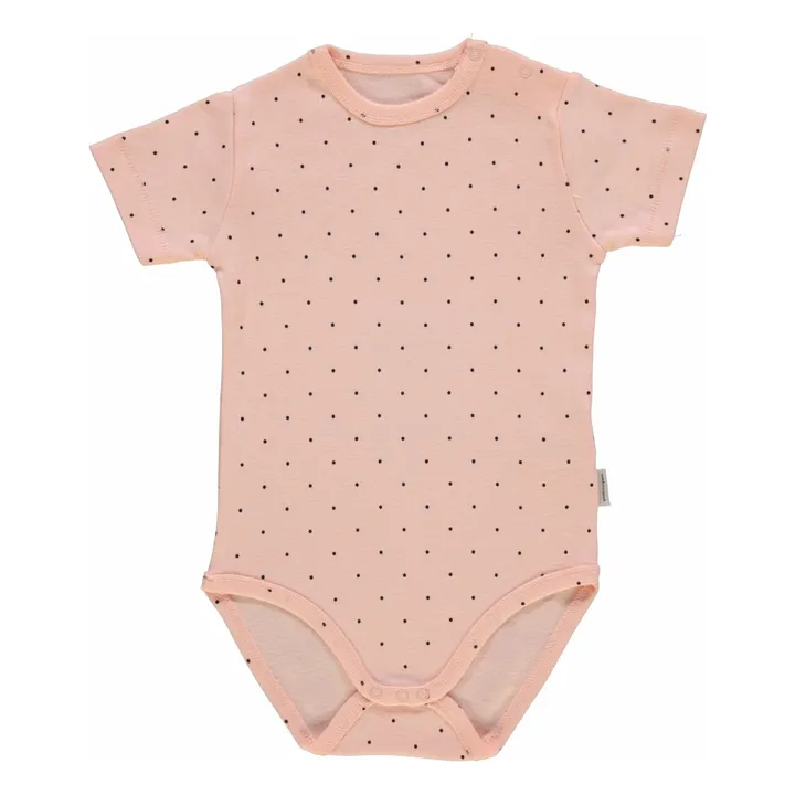 Body Aloes Pois Coton Bio  | Rose poudré- Image produit n°0