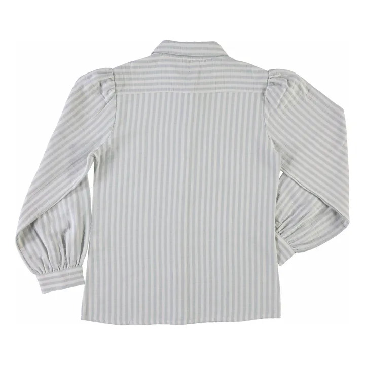Chemise Aulne Rayures - Collection Femme | Bleu- Image produit n°3