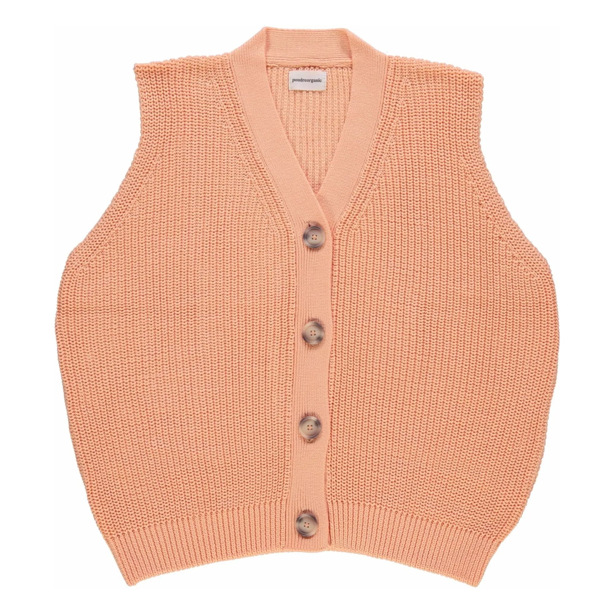 Poudre Organic Women's Orange Cranberry Organic Cotton Sleeveless Vest - Collection