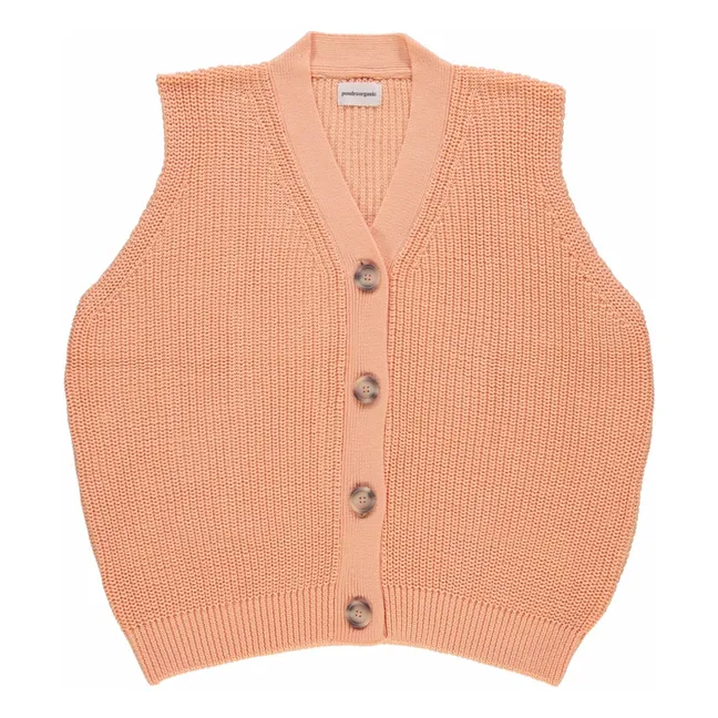 Cranberry Organic Cotton Sleeveless Vest - Women's Collection | Orange