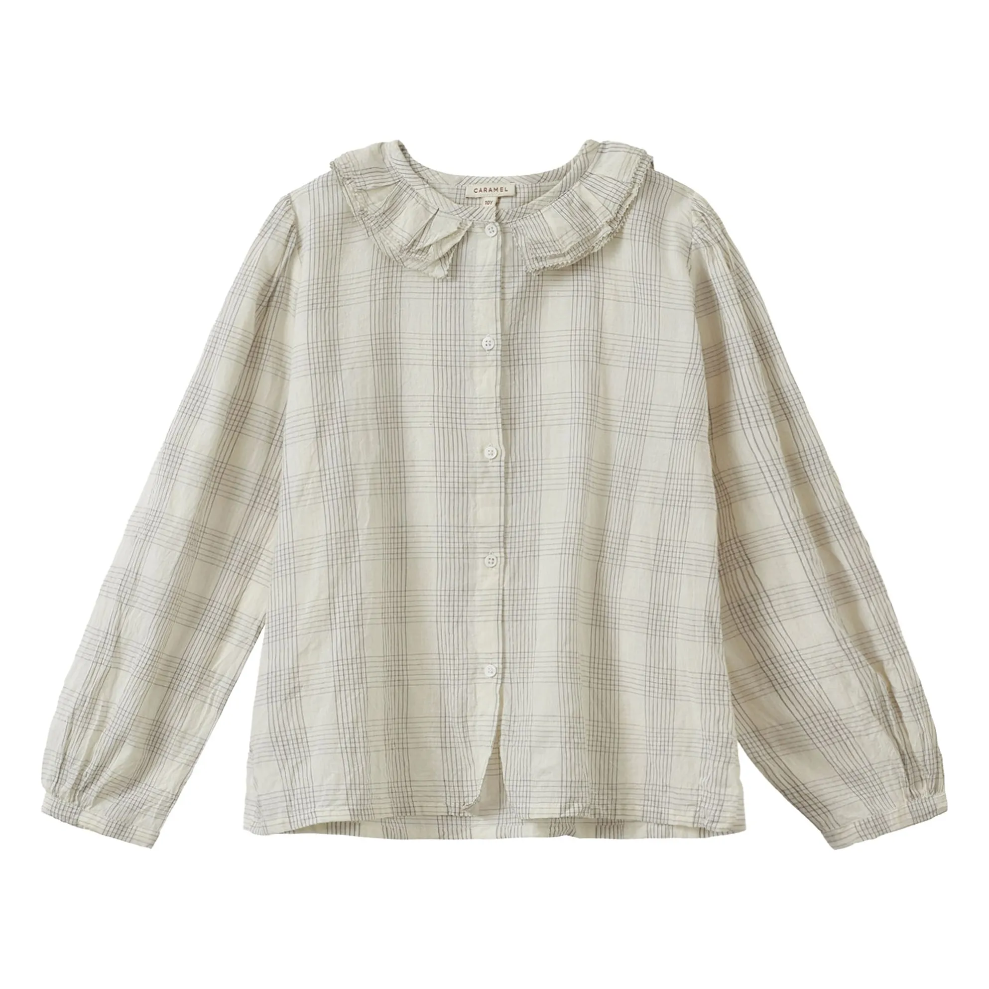 Caramel Off White Phoebe Blouse