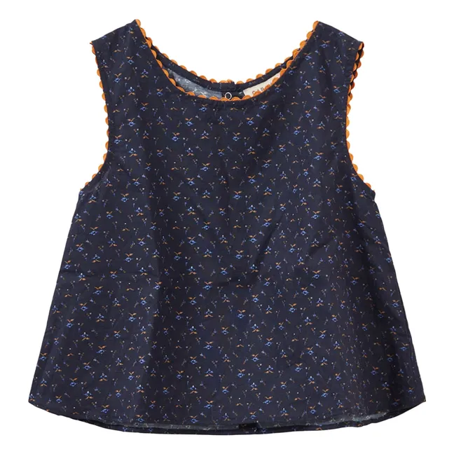 Top Guisante | Azul Marino