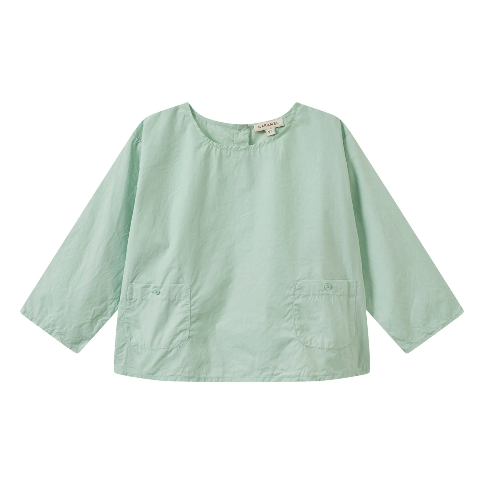 Caramel Mint Green Elric Blouse